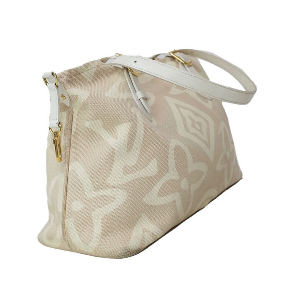 Louis Vuitton Taisienne Cabas Shoulder White Bag Tote